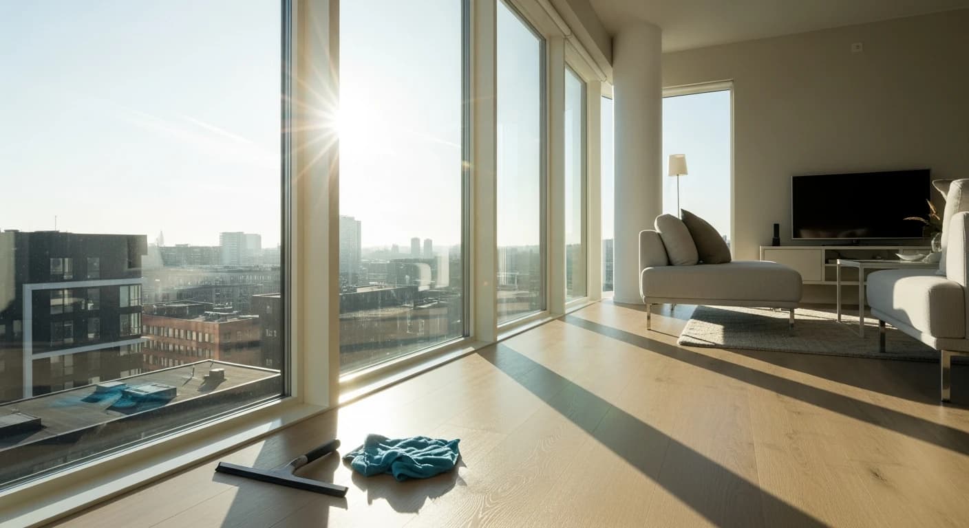 Professionell fönsterputsning med rätt verktyg